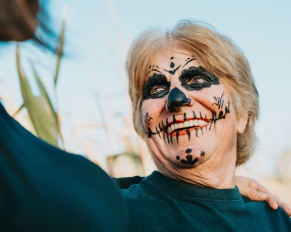 healthy ways for seniors in home care to celebrate halloween