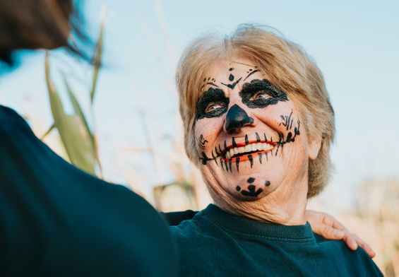 healthy ways for seniors in home care to celebrate halloween